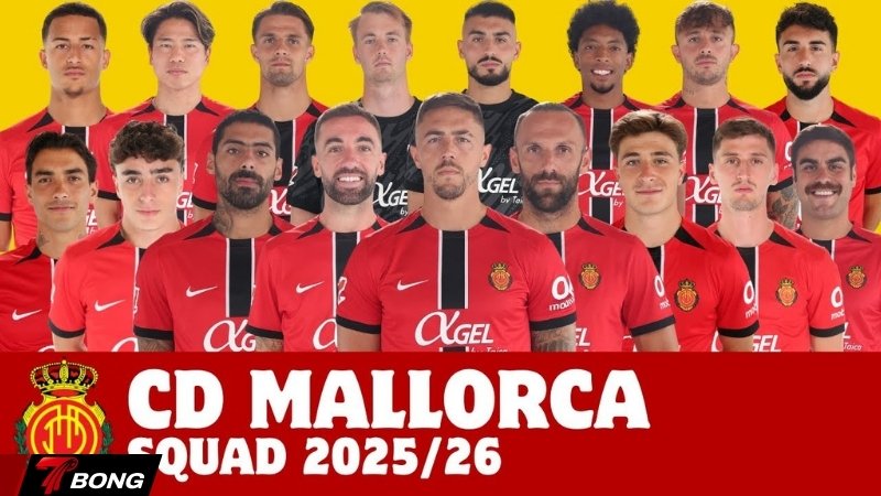 Đội hình của Mallorca 2026